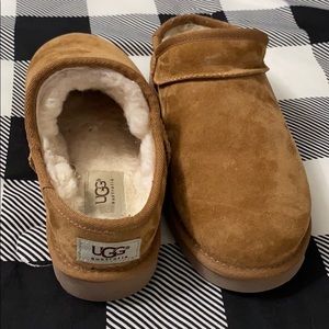 UGG Australia classic suede slippers
